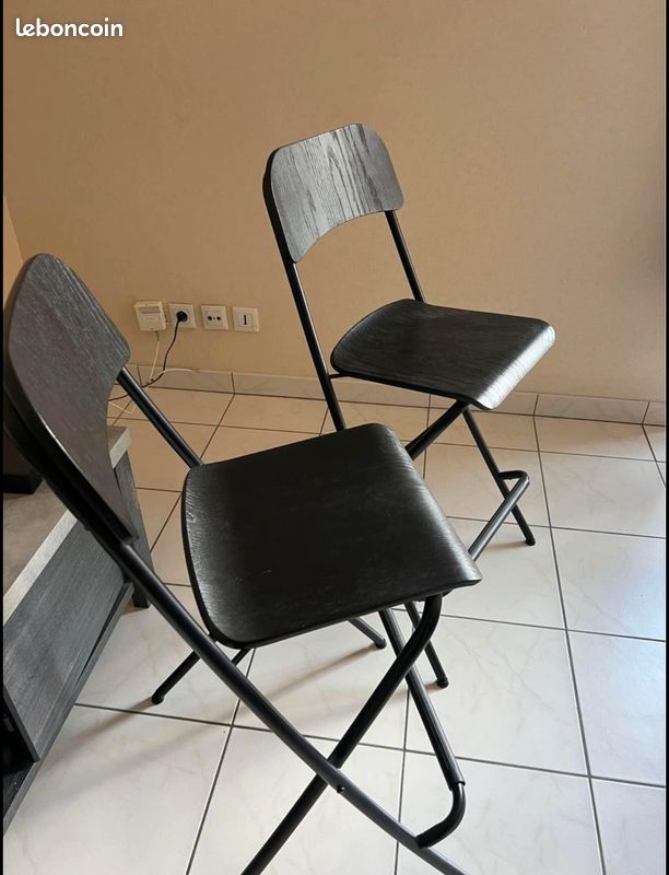 2 tabourets de bar Ikea à l'état neuf (image 5)