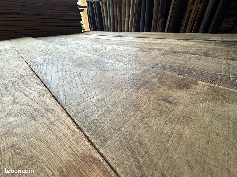 Plancher de chêne grandes lames rustique (image 8)