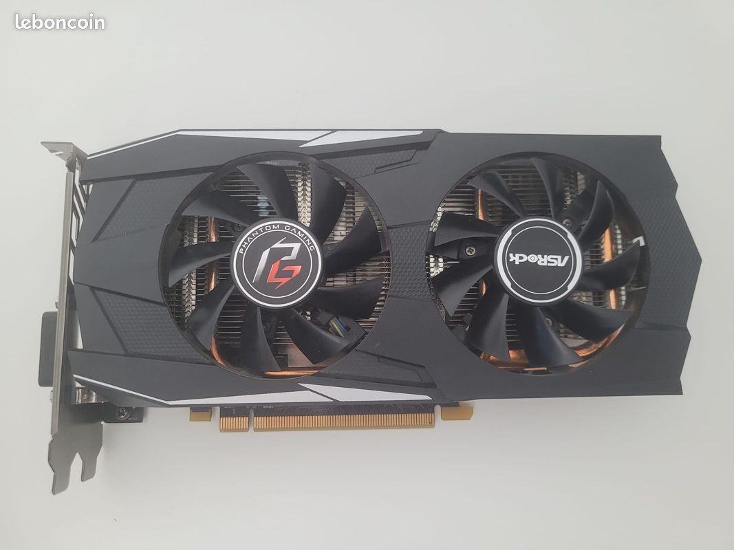 Carte graphique ASRock Phantom Gaming Radeon RX 580 8GB OC (image 1)