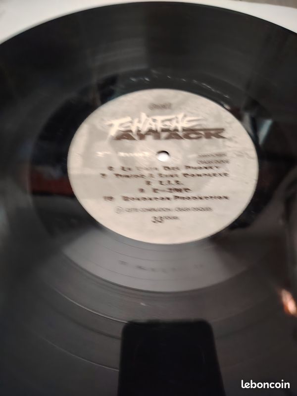 Vinyles 2x LP compilation Tchatche Attack (1ère Offensive) 1996 (image 3)