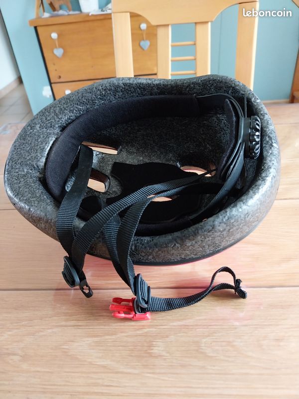 Casque de vélo rose Decathlon B.Twin fille 52-56 cm (image 9)