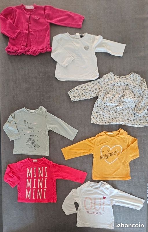 Lot de vêtements Printemps/Été fille 18 mois (image 2)