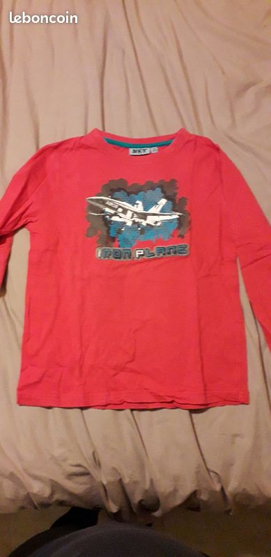 T shirt manches longues 10 ans (image 1)