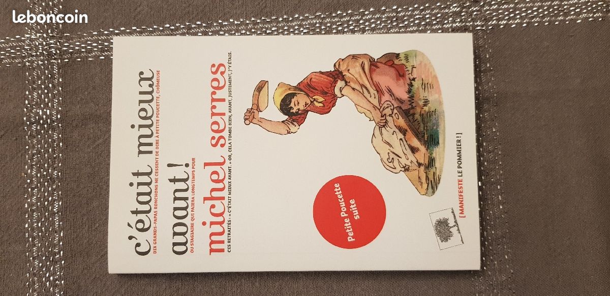 Livre "C'était mieux avant " de Michel Serres (image 1)