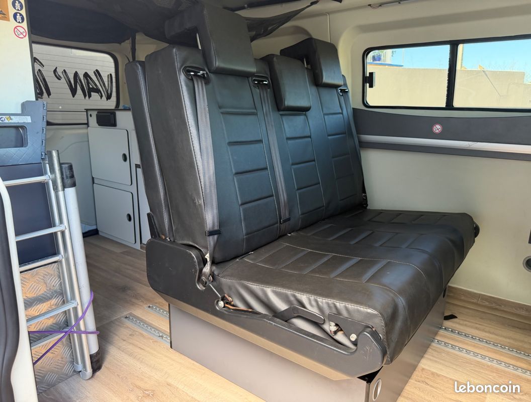 Ford transit custom panama p54 2.2l 130ch - van aménagé - très bien équipé (image 17)