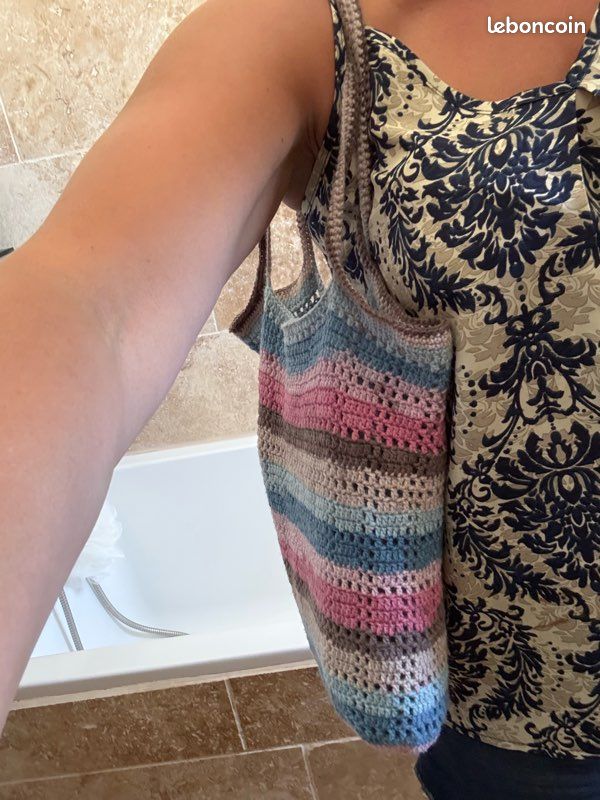 Sac crochet fait main (image 1)