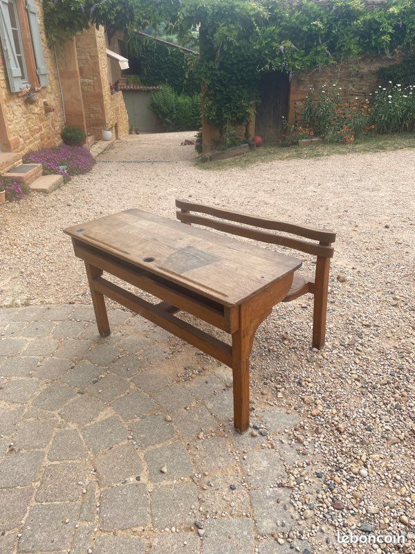 Bureau d’écolier vintage (image 2)