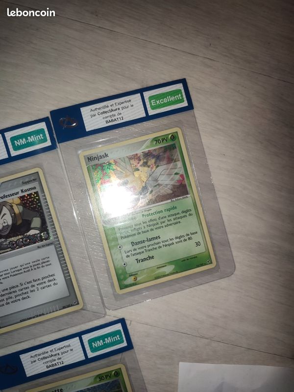 Cartes Pokémon ex Deoxys pré gradées (image 5)