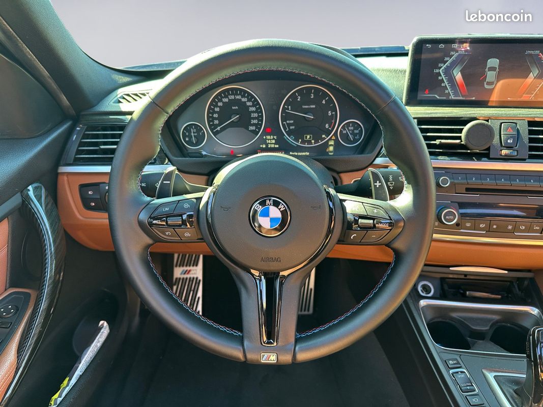 BMW SERIE 3 F30 320d 184 ch Luxury / GARANTIE 12 MOIS / STAGE 1 / ENTRETIEN COMPLET BMW / TOIT OUVRANT (image 12)
