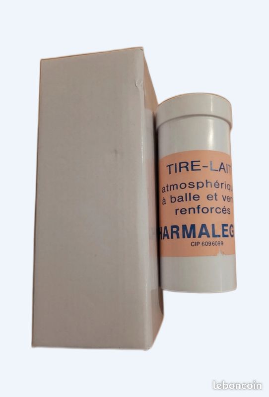 Tire lait manuel atmosphérique a balle en verre renforcé (image 1)