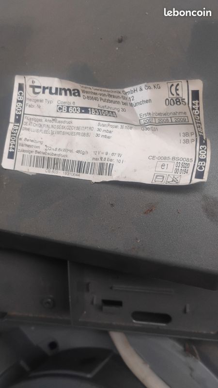 Chauffage truma combi 6 (image 1)