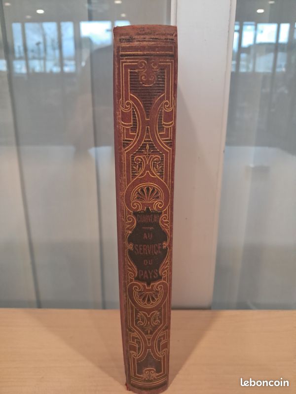 AU SERVICE DU PAYS souvenirs de SAINTE-GENEVIEVE - CHAUVEAU LIB CATHOLIQUE 1879 (image 2)