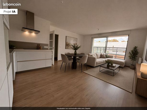 Appartement 3 pièces 61 m² — 2
