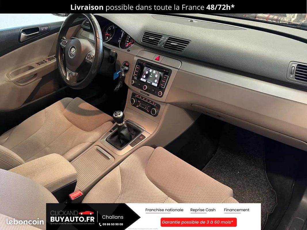 Volkswagen Passat 2.0 TDI 140 CV / SUIVI D'ENTRETIEN COMPLET / DITRIBUTION, VIDANGE FAITE / GARANTIE (image 30)