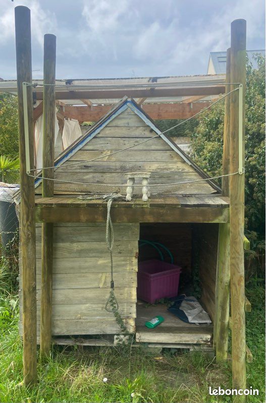 Cabane en bois Jeux & Jouets