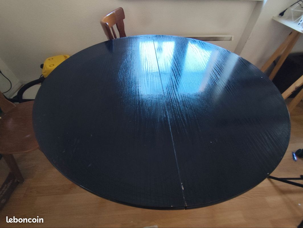 Table ronde extensible (image 1)