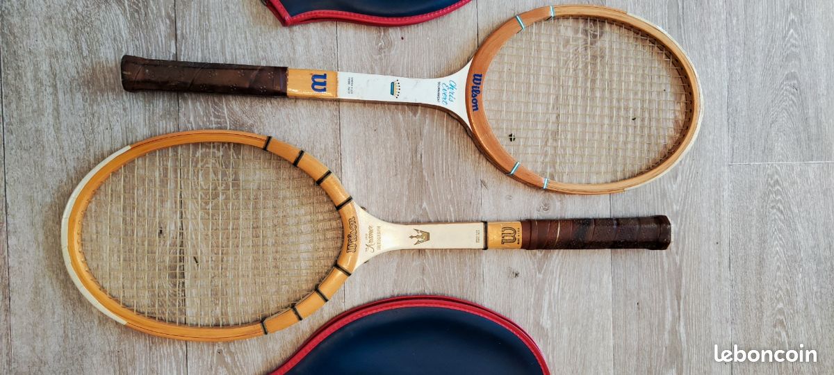Raquette Wilson Match Point Vintage - 4 3/8, Neuve Avec Housse - Rare