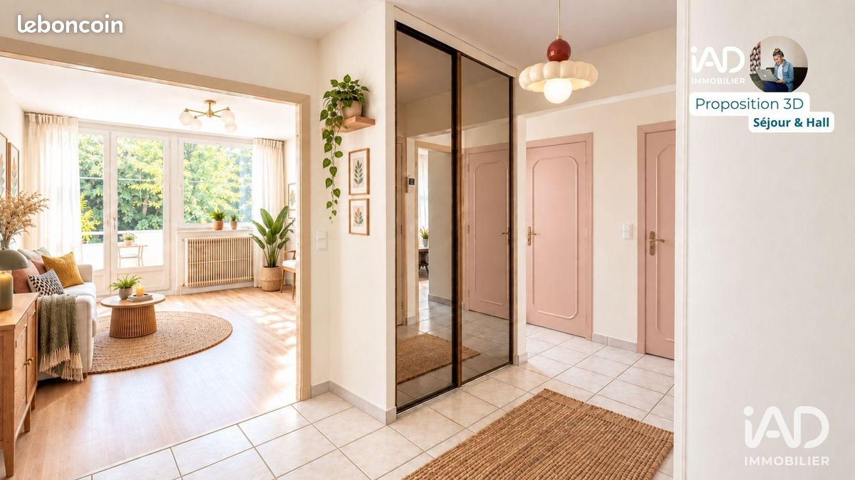 Appartement 3 pièces 63 m² · à Saint-Étienne · 63 m² · 83 000 €