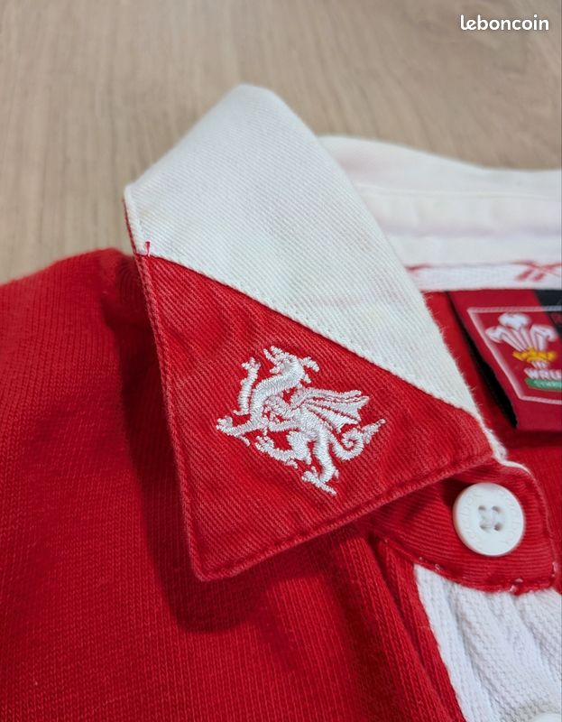 Sweatshirt à capuche Rugby XV Pays de Galles Merch CA Groc - Rouge