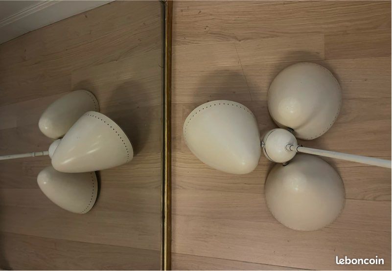 Lustre Métal inspiré Mathieu MATEGOT (image 4)