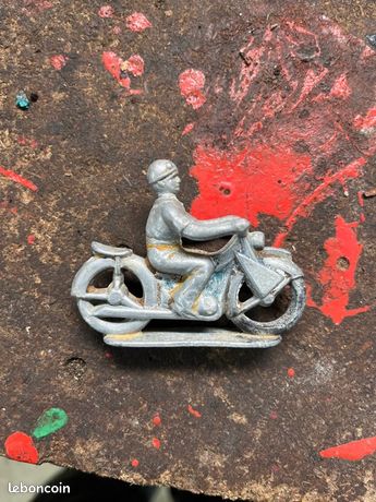 Ancien sidecar moto militaire quiralu? aludo? metallix France