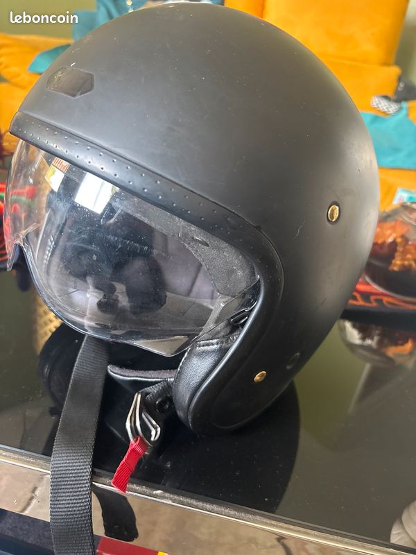Casque jet vintage Shoei (image 2)