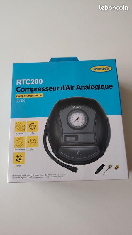 Compresseur d'air analogique Ring, Neuf jamais ouvert (image 1)