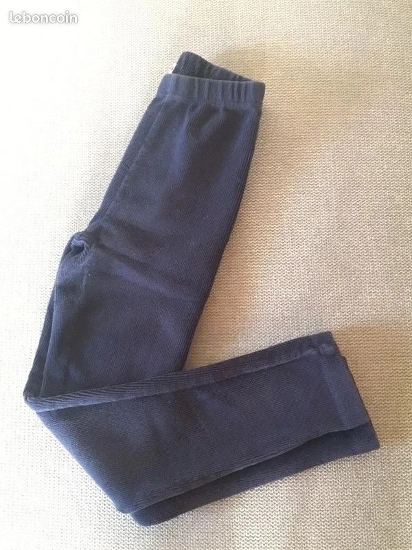 Legging bleu marine 5/6ans (image 2)