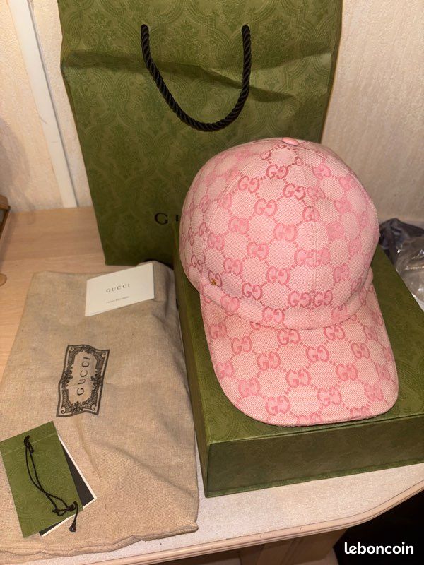 Casquette Gucci Rose (image 1)