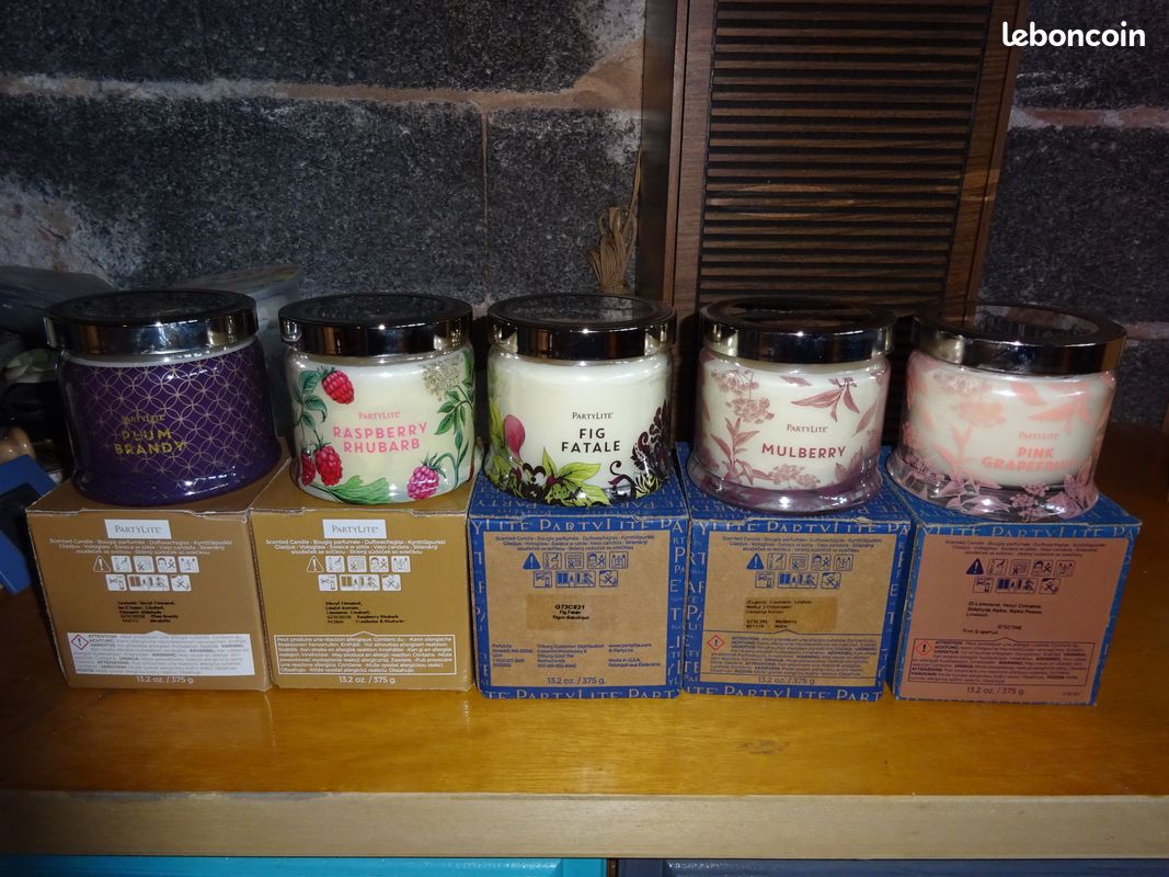 Pot glolite ️ ️ Vanille ️ ️ PARTYLITE en stock idée cadeau Pot glolite ️ ️ Vanille ️ ️ PARTYLITE en stock idée cadeau