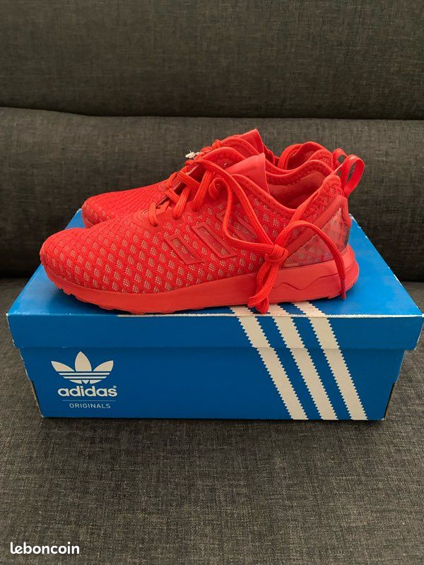 Adidas Originals Adidas Zx Flux Toute Rouge Adidas Originals ZX