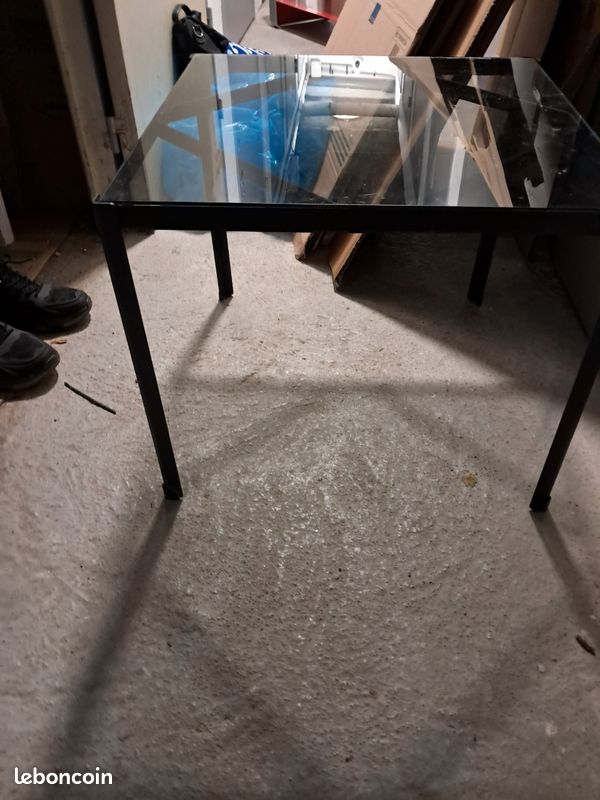 Meuble tele plus table carre (image 4)