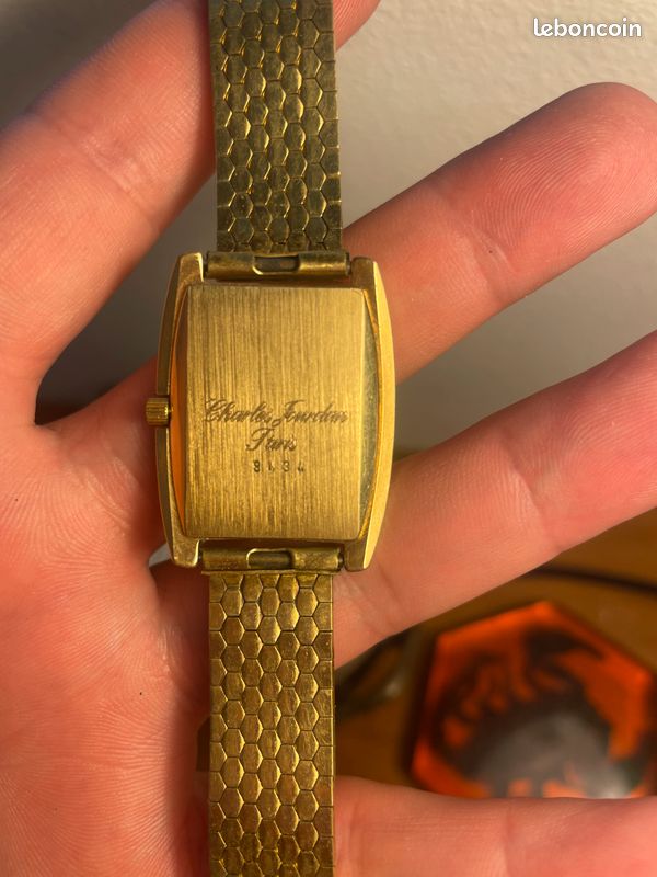 Montre Charles Jourdan plaqué or (image 2)
