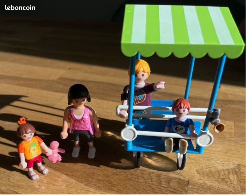 Playmobil vélo familial Jeux Jouets