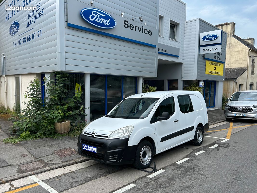 Citroën Berlingo Cabine Approfondie (2) BlueHDi 100 BVM Confort Cabine App XL 12490 HT / 14988 TTC (image 1)