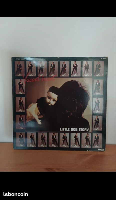 Vinyle original 1982 Little Bob Story album Vacant Heart (image 1)