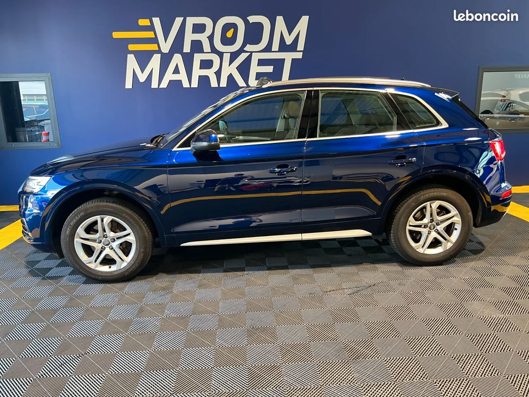 AUDI Q5 35 TDI QUATTRO 163 S TRONIC – 2018 – AUTO – 169 000 km – TOIT OUVRANT – KEYLESS – SIEGES CHAUFFANTS – COFFRE ELECTRIQUE – VOLANT CHAUFFANT – SUIVI A JOUR (image 2)