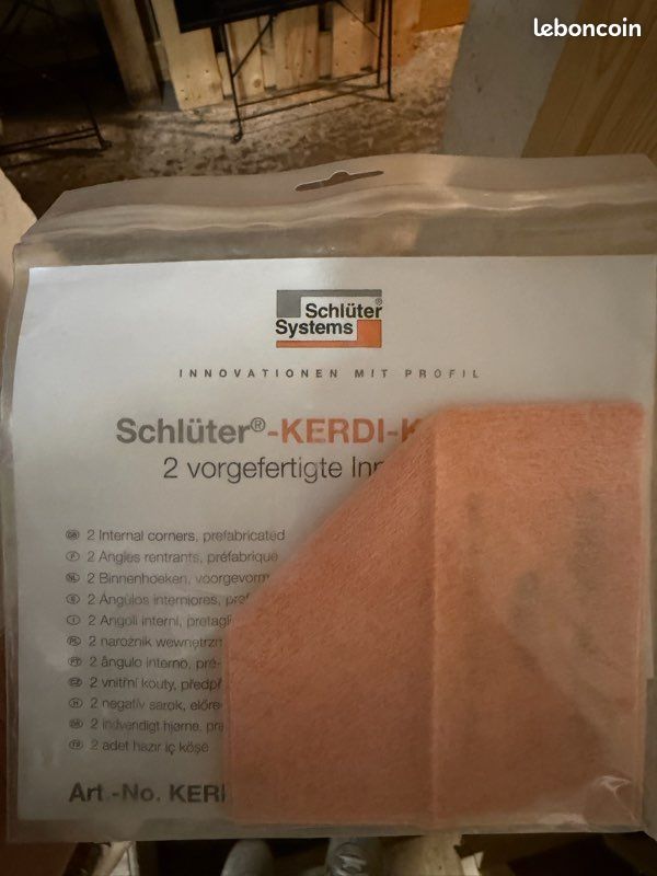 2 angles rentrants SCHLUTER (image 1)