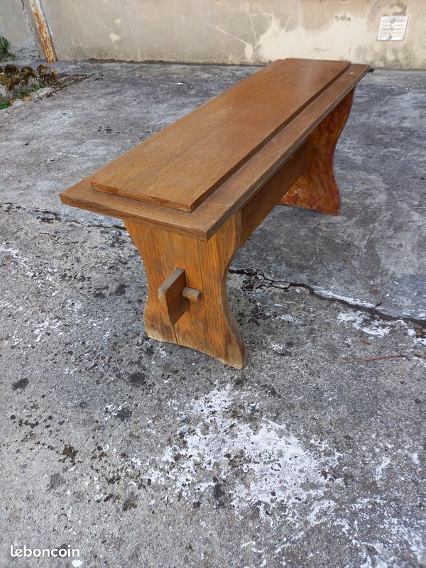 Banc en bois vintage (image 2)