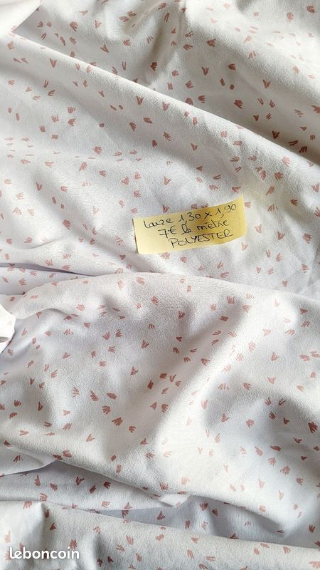 Coupon tissu polyester (image 1)