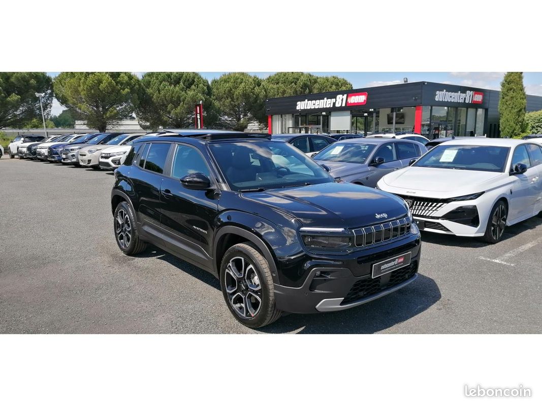 JEEP AVENGER 1.2 T3 e-Hybrid 110 BVR Summit +PK PREMIUM+TOIT OUVRANT (image 1)