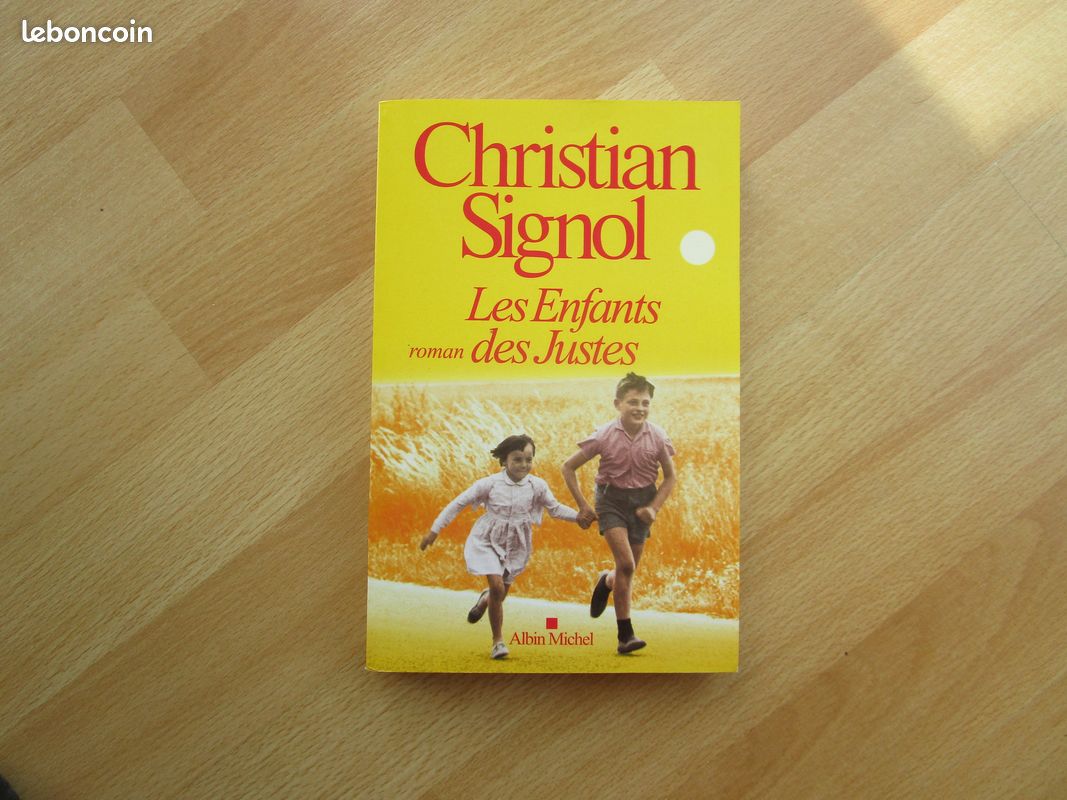 2860-Livre/Roman Historique "Les Enfants des Justes", C. Signol, Albin Michel (image 1)