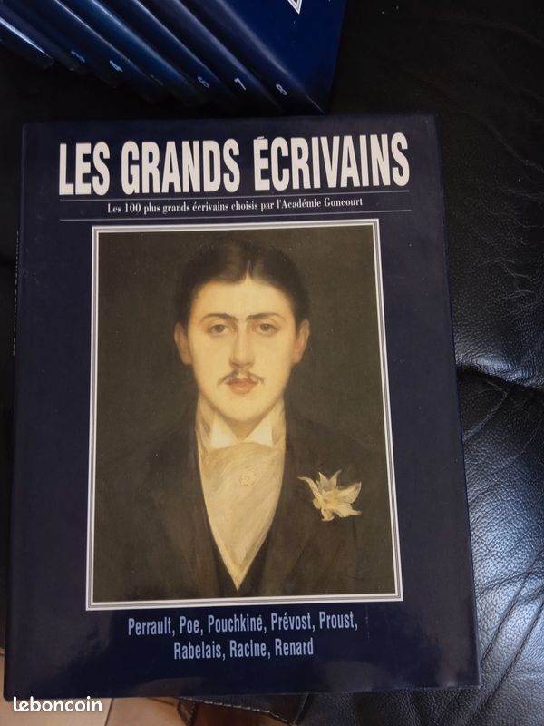 Lot de 9 volumes les grands écrivains (image 1)