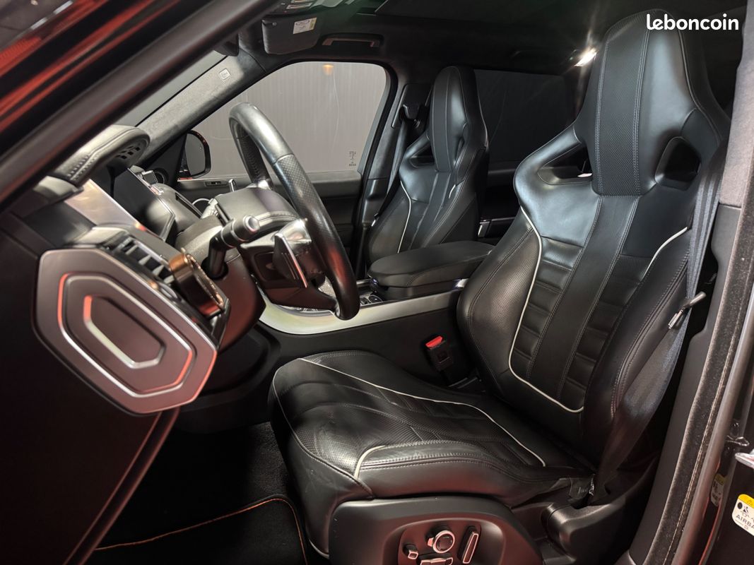 LAND ROVER RANGE ROVER SPORT V8 5.0 550 CH SVR / ORIGINE FRANCE / TOIT OUVRANT / MERIDIAN / CAMÉRA / SUIVI LAND ROVER COMPLEt (image 4)