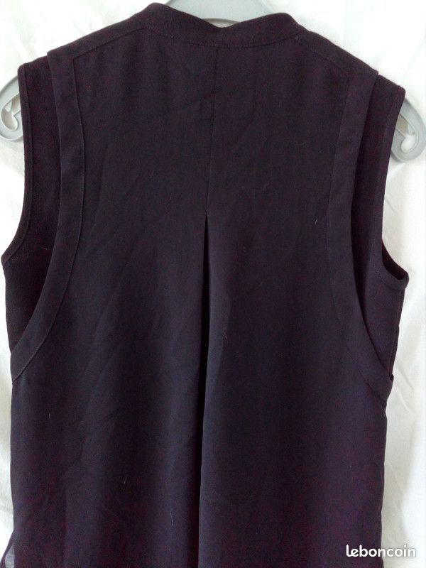 Robe en soie See U Soon noire - 34/36 - NEUF (image 10)