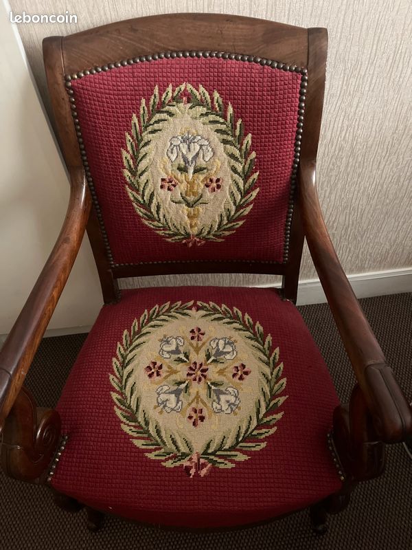 Lot de 2 fauteuils anciens (image 2)