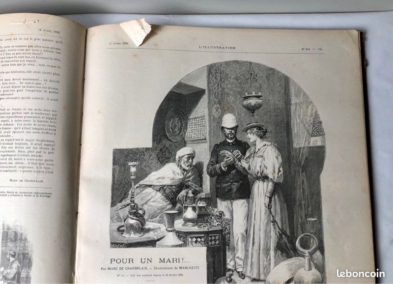 Livre ancien L’illustration Supplément 1894-1896 (image 14)