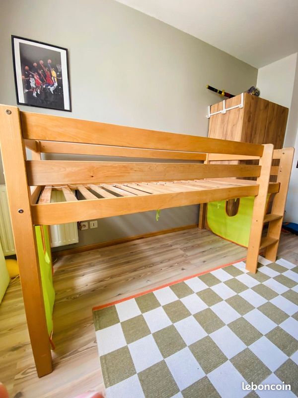 Lit enfant en bois (image 4)