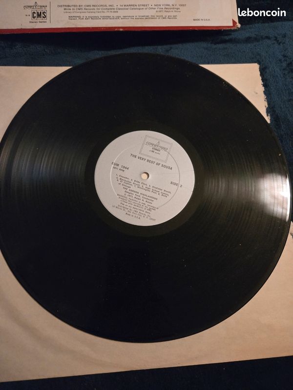 Vinyle 33T the very best of sousa (image 7)