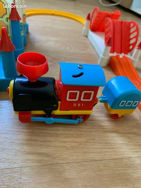 VULLI CIRCUIT TRAIN enfant - train enchanté - jouet vintage EUR 20,00 - FR
